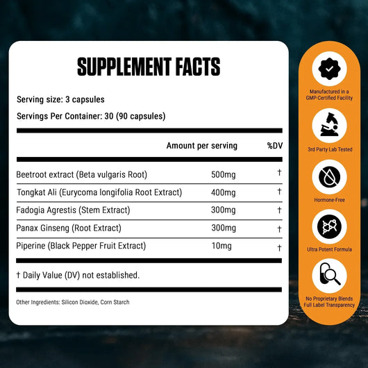 Primal Storm® - Natural T-Support Capsules