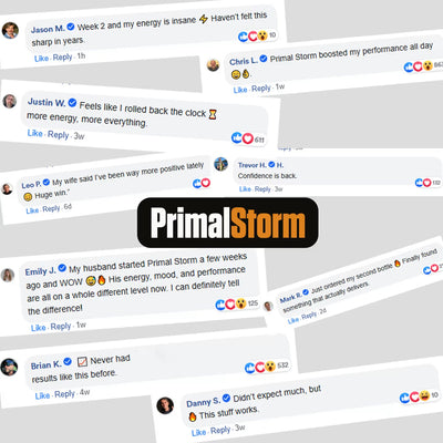 Primal Storm® - Natural T-Support Capsules